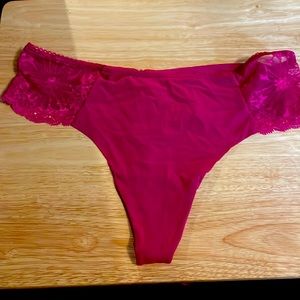 Pink thong from Victoria secret